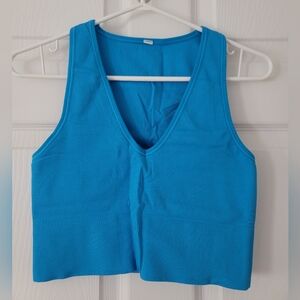 Athleta V Neck Cropped Tank